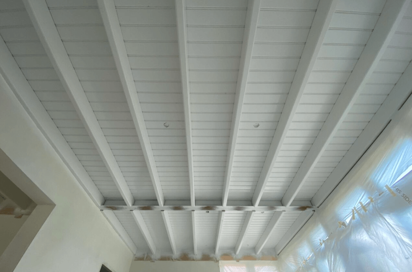 Plafond laten spuiten