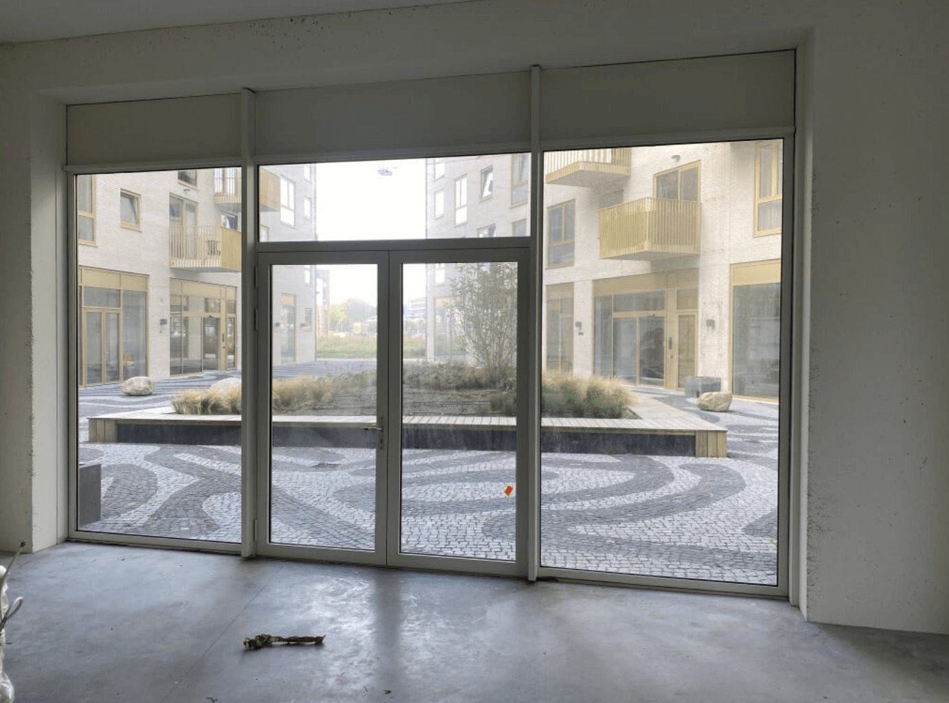 bedrijfspand spuiten