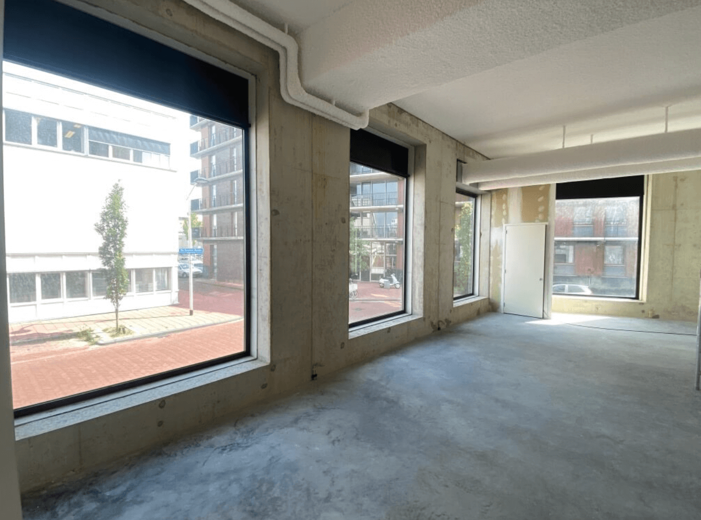 bedrijfspand spuiten