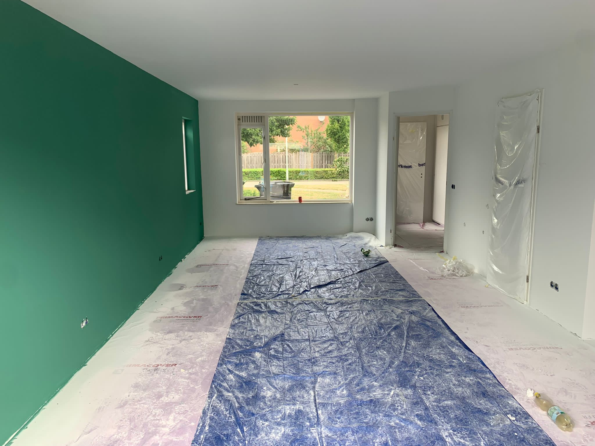 Gespoten woning Elst