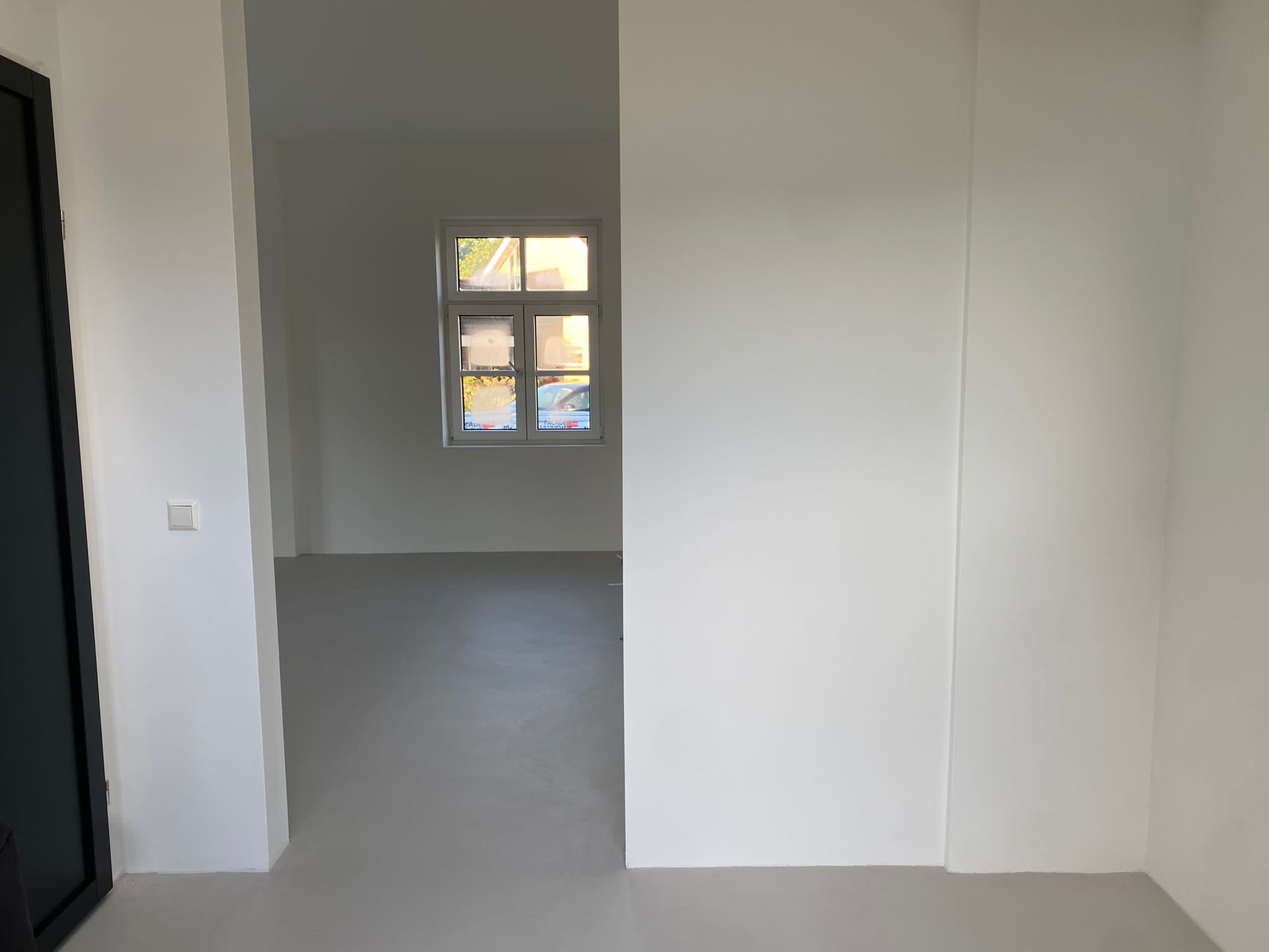 Muren laten spuiten